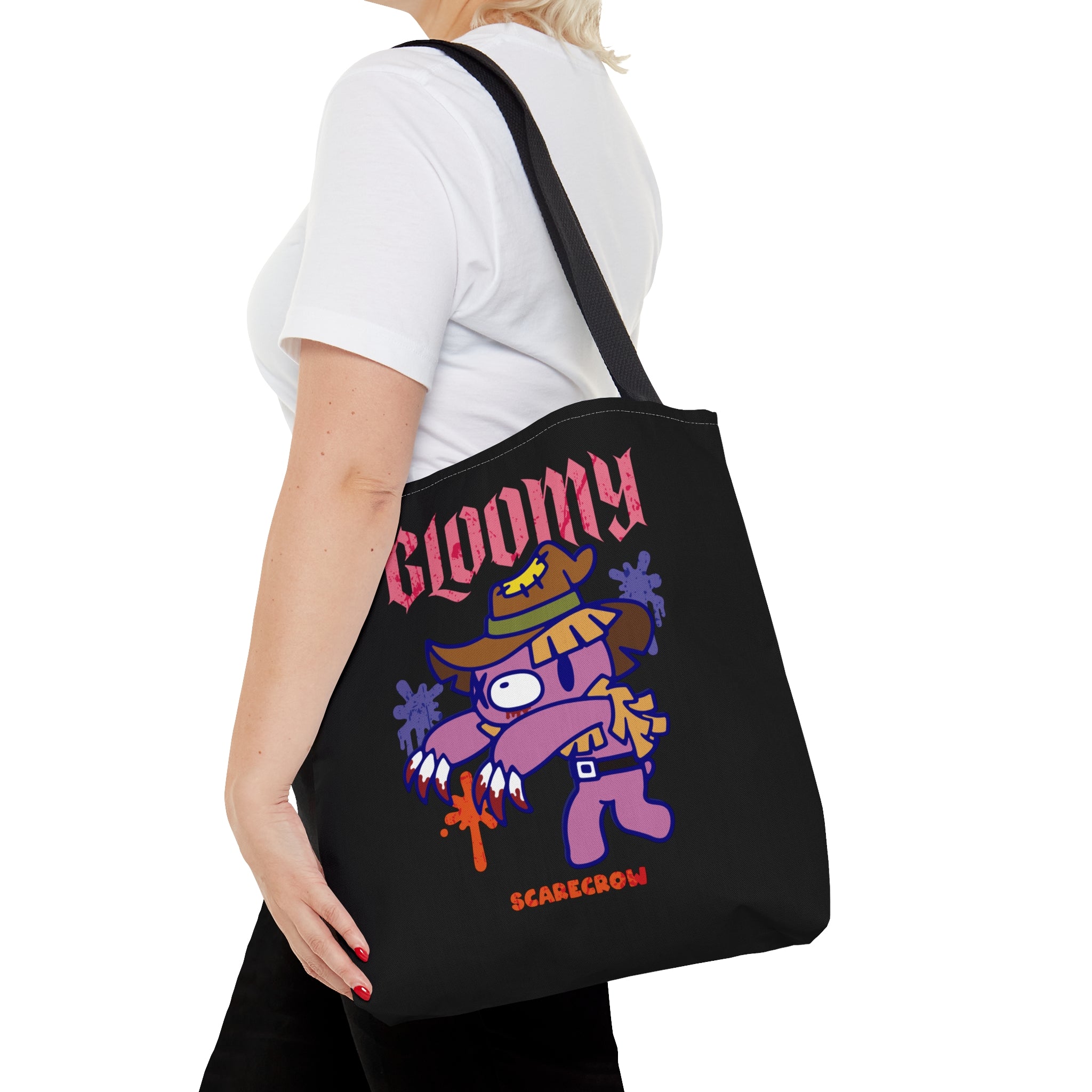 Gloomy Halloween ScareCrow Tote Bag